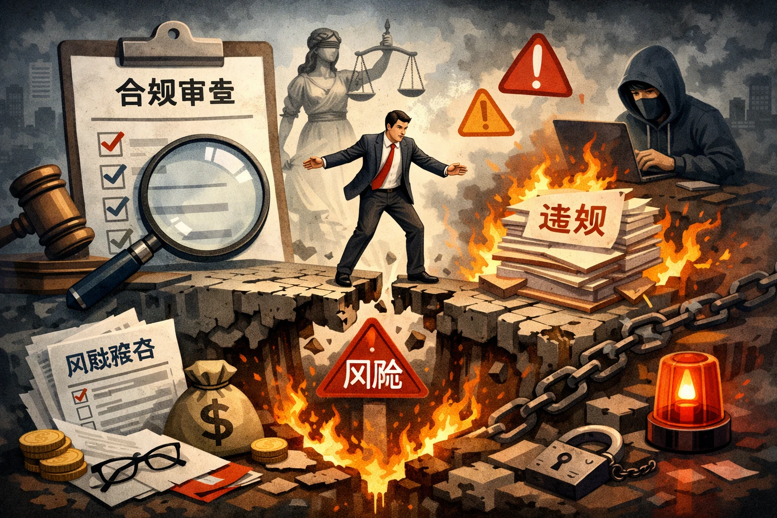 合规性风险防范不足