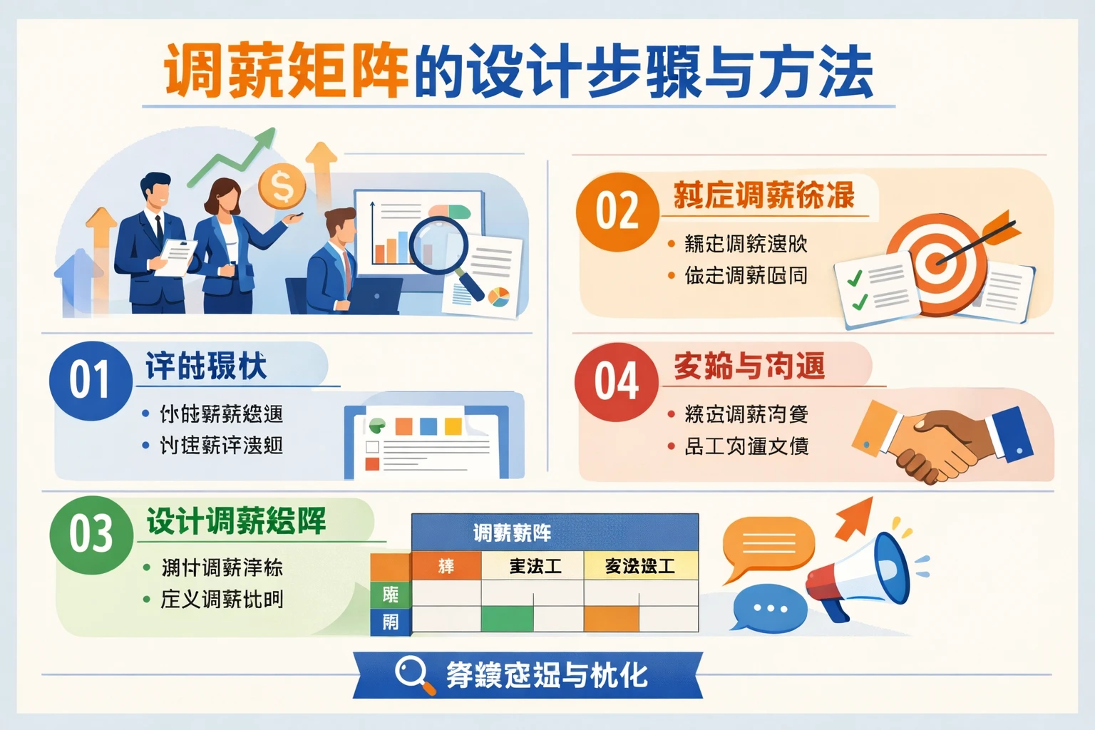 调薪矩阵的设计步骤与方法