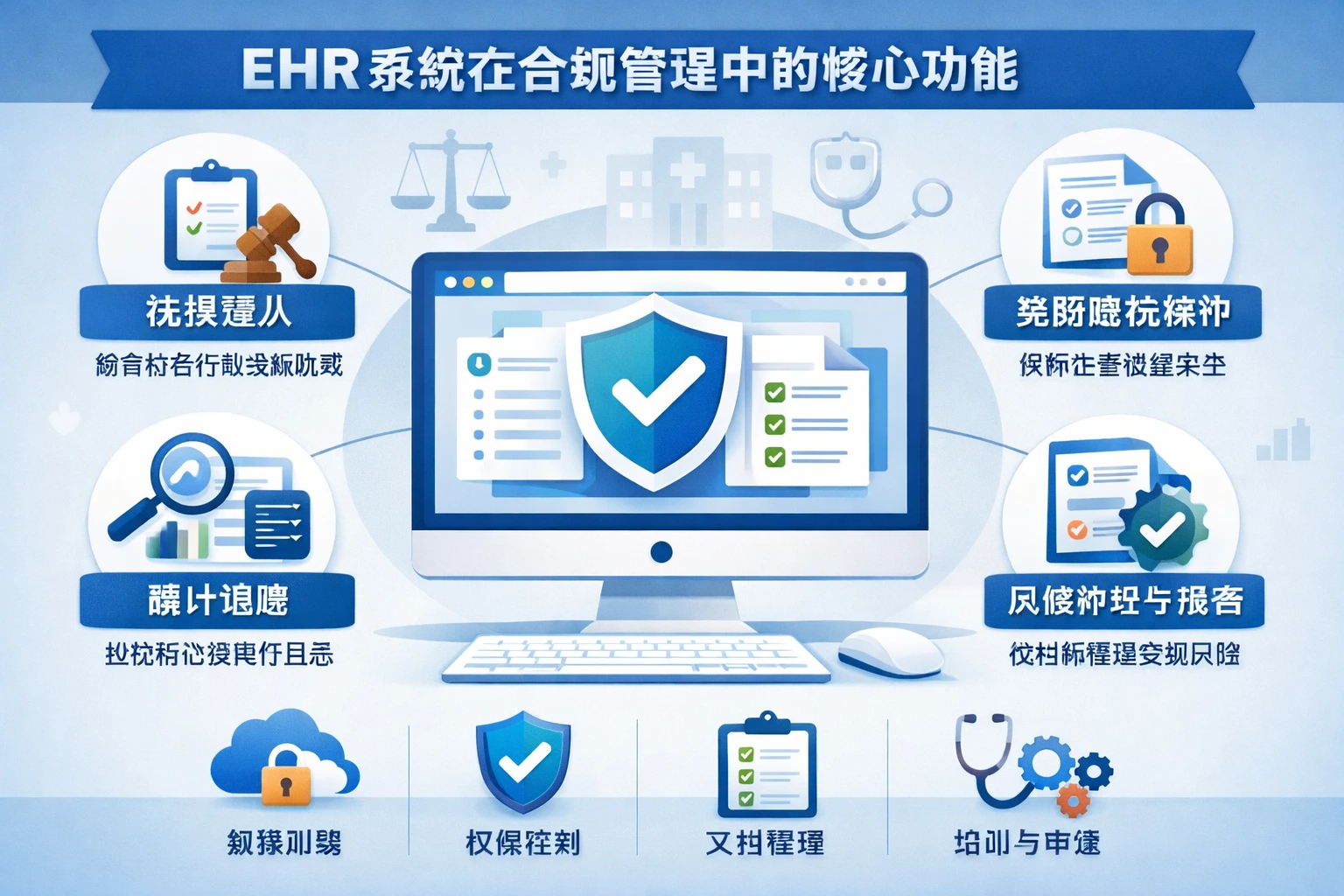 EHR系统在合规管理中的核心功能