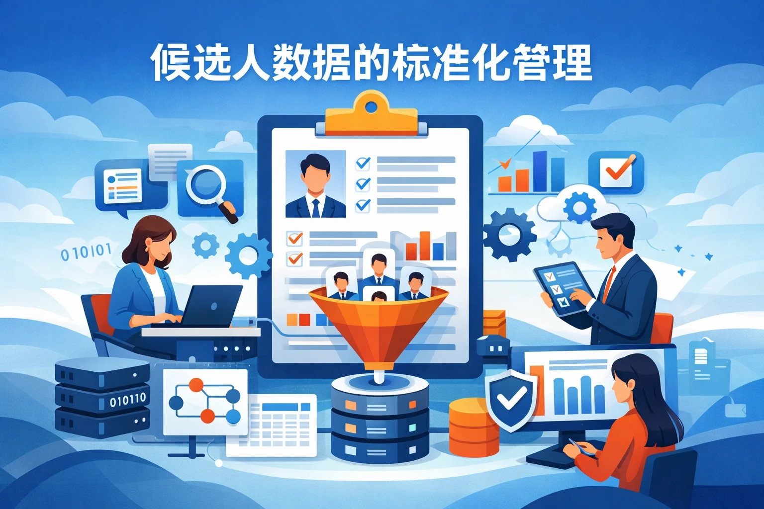 候选人数据的标准化管理