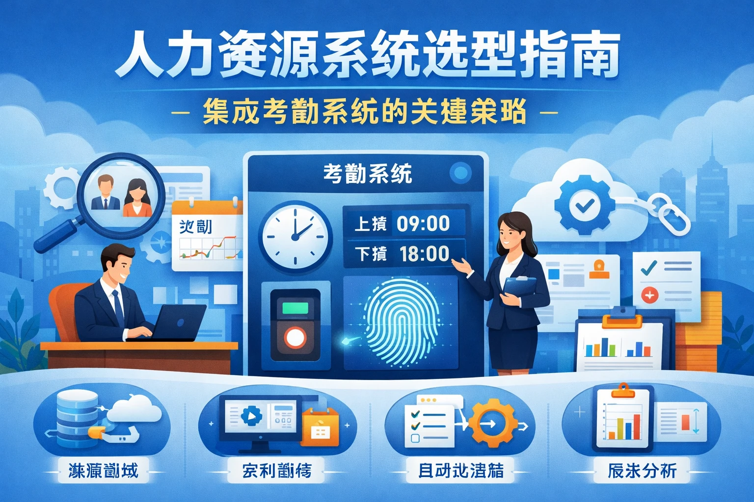 人力资源系统选型指南：集成考勤系统的关键策略