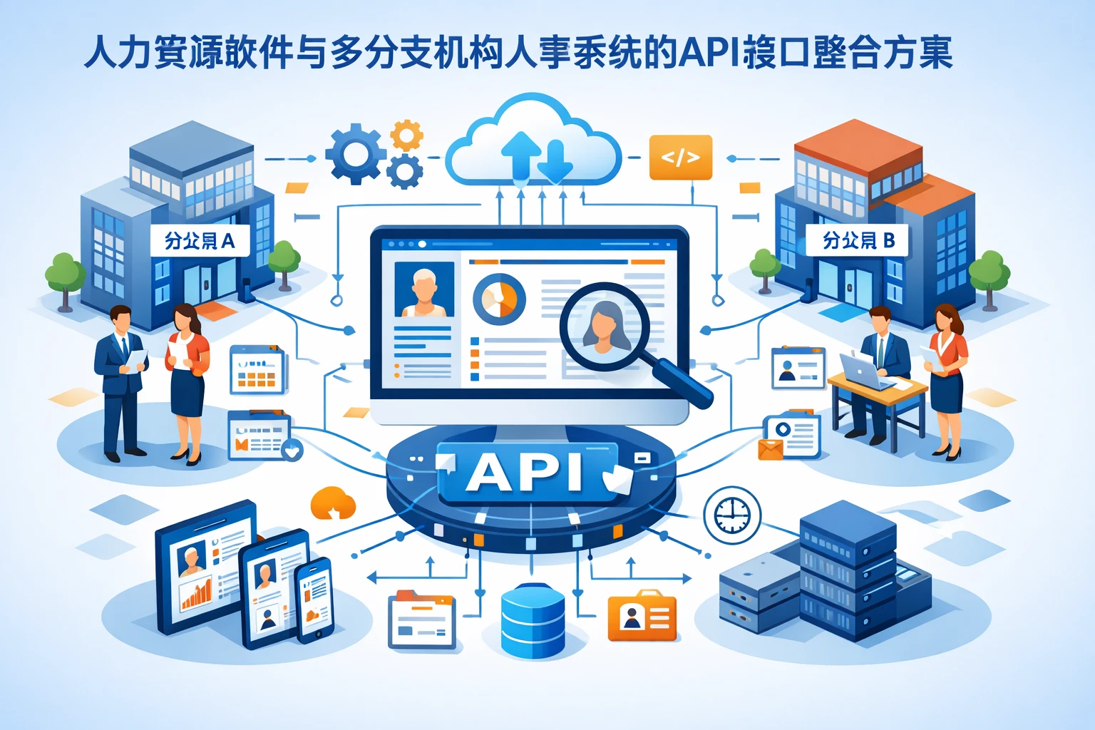 人力资源软件与多分支机构人事系统的API接口整合方案