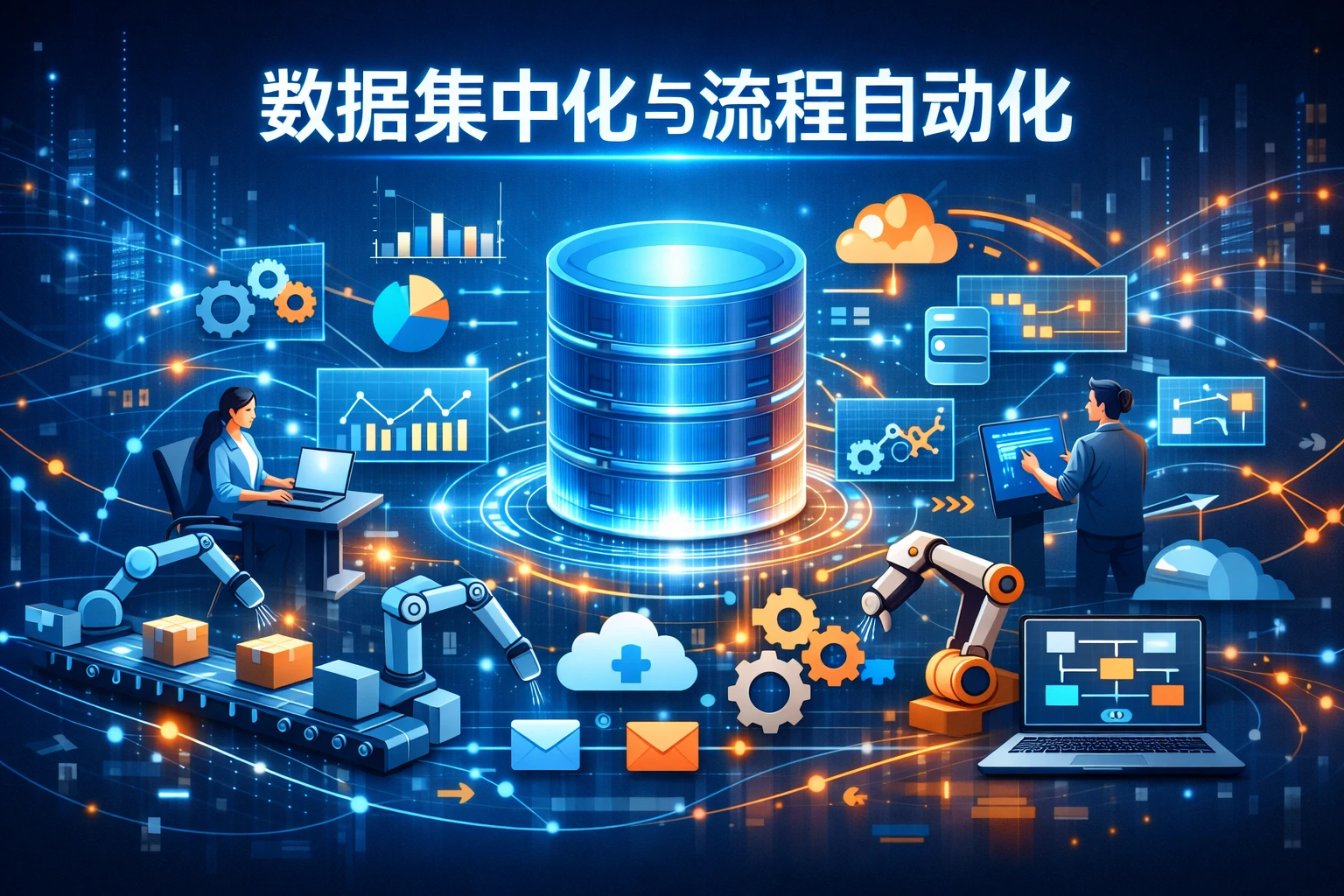 数据集中化与流程自动化