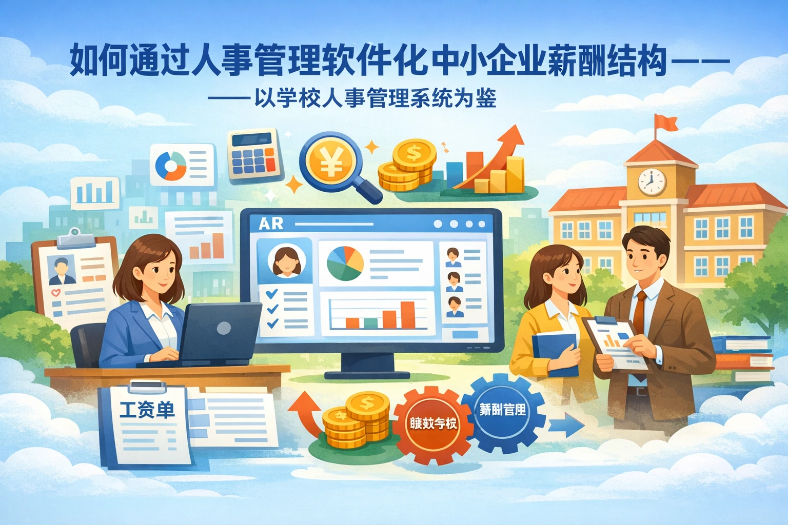 如何通过人事管理软件优化中小企业薪酬结构——以学校人事管理系统为鉴