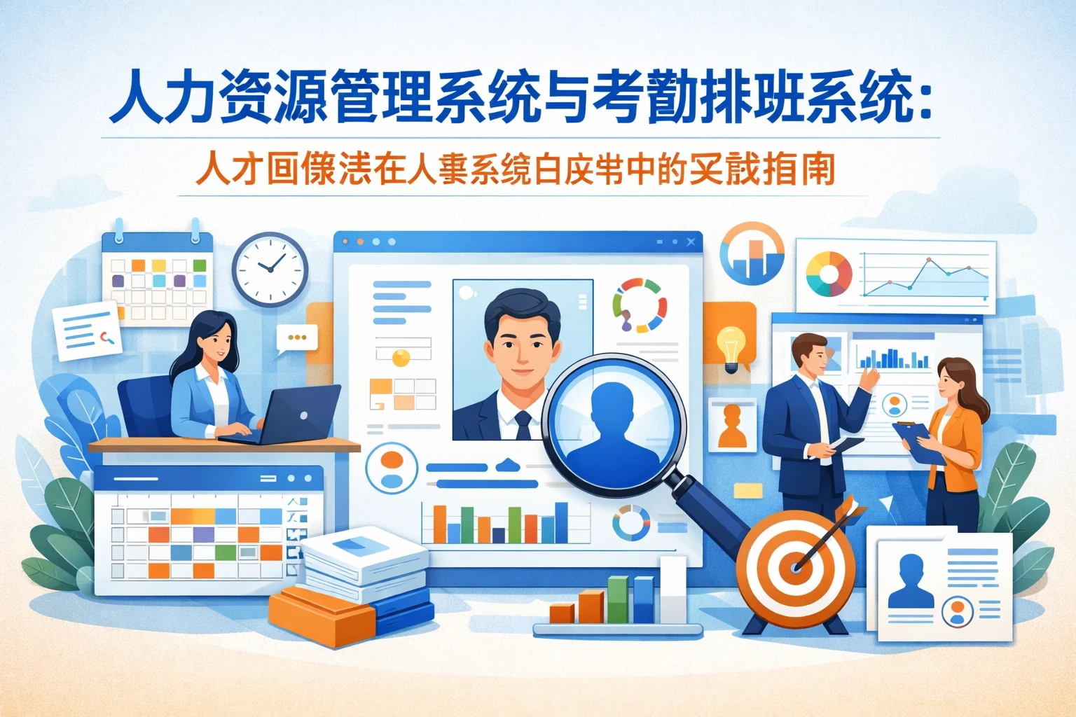 人力资源管理系统与考勤排班系统：人才画像法在人事系统白皮书中的实践指南