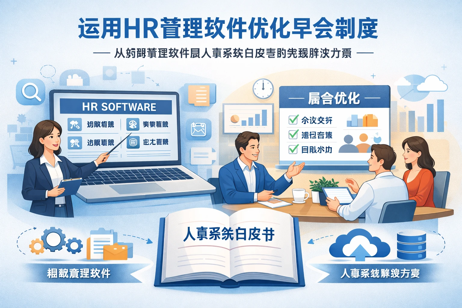运用HR管理软件优化早会制度——从招聘管理软件到人事系统白皮书的完整解决方案