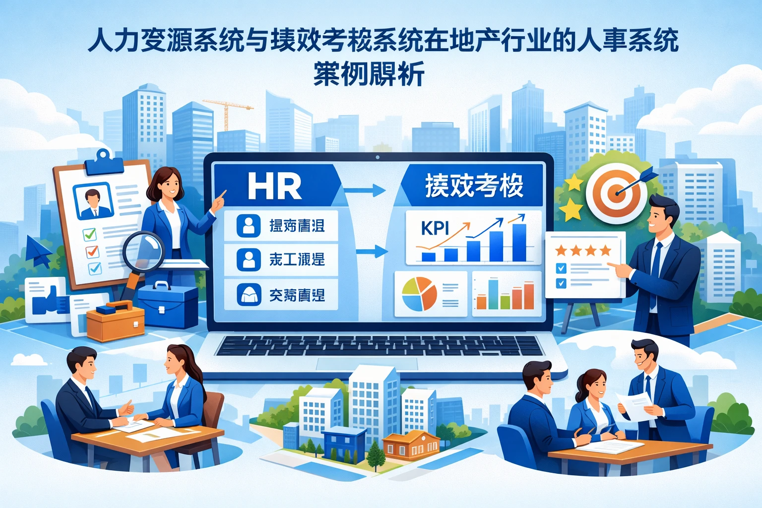 人力资源系统与绩效考核系统在地产行业的人事系统案例解析