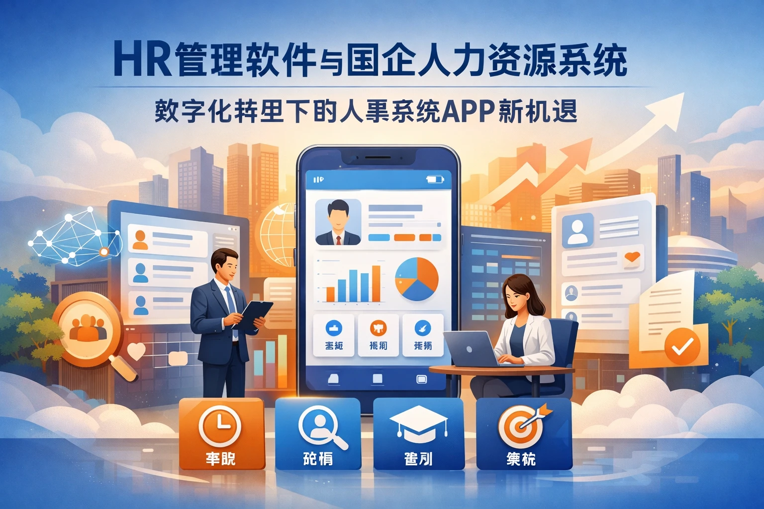 HR管理软件与国企人力资源系统：数字化转型下的人事系统APP新机遇