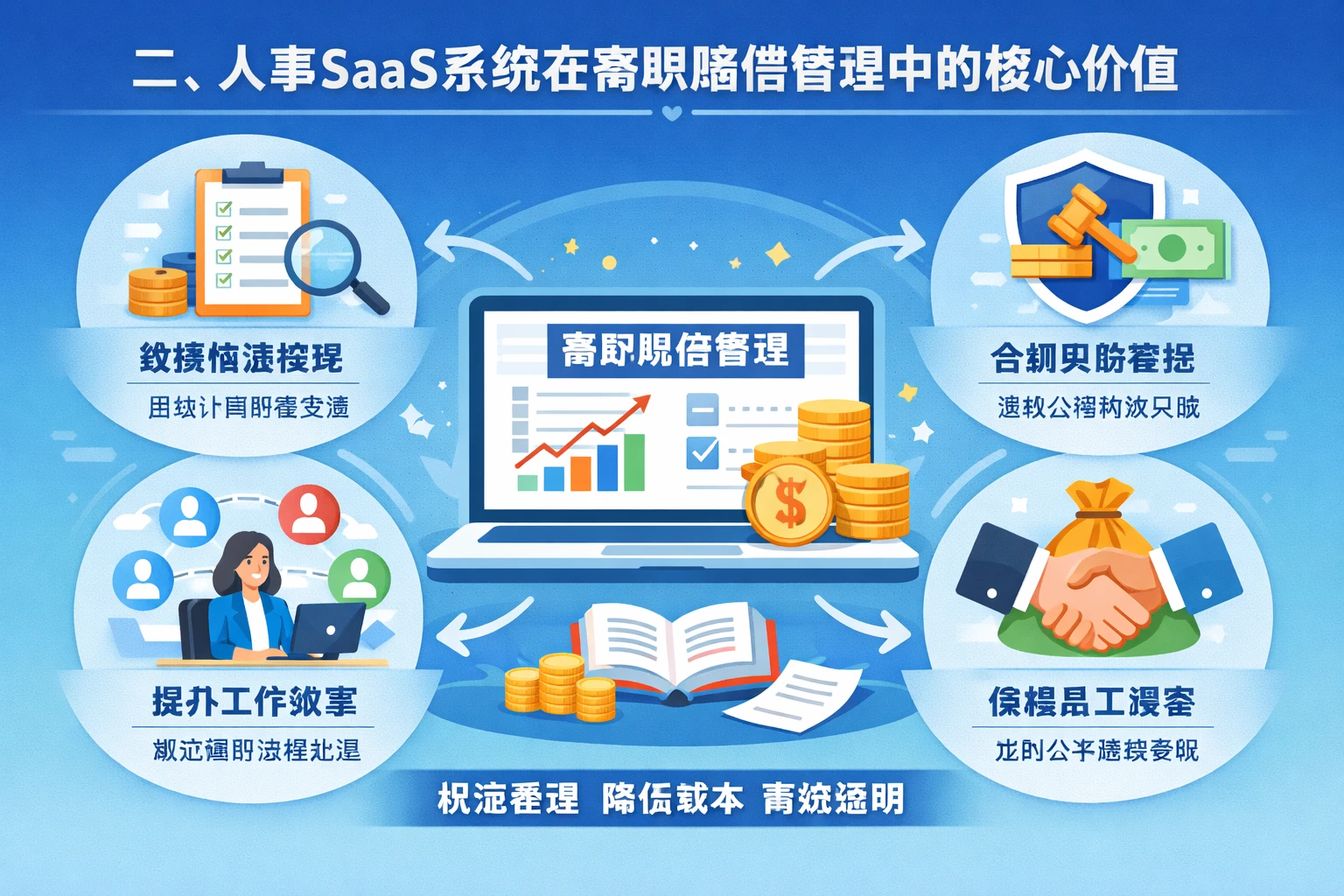 二、人事SaaS系统在离职赔偿管理中的核心价值