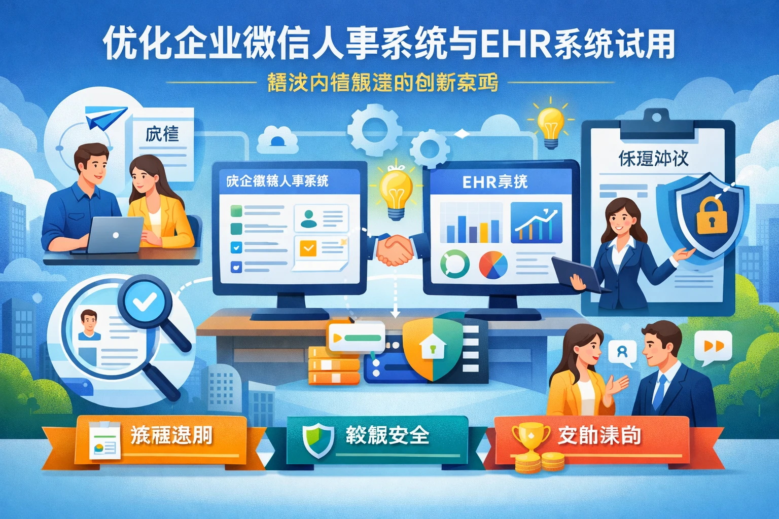 优化企业微信人事系统与EHR系统试用：解决内推顾虑的创新策略