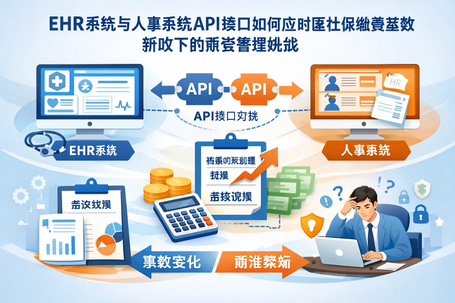 EHR系统与人事系统API接口如何应对医社保缴费基数新政下的薪资管理挑战