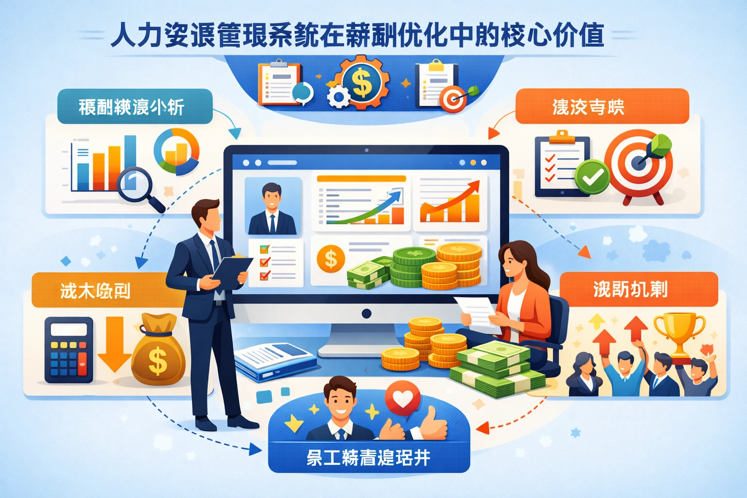 人力资源管理系统在薪酬优化中的核心价值