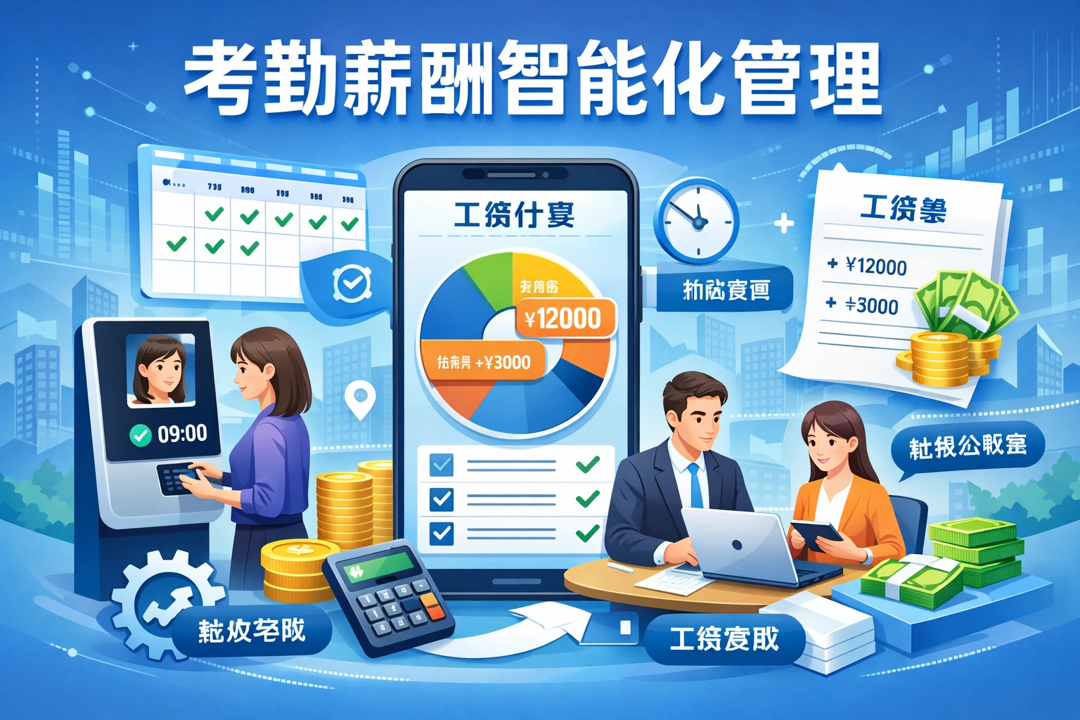 考勤薪酬智能化管理