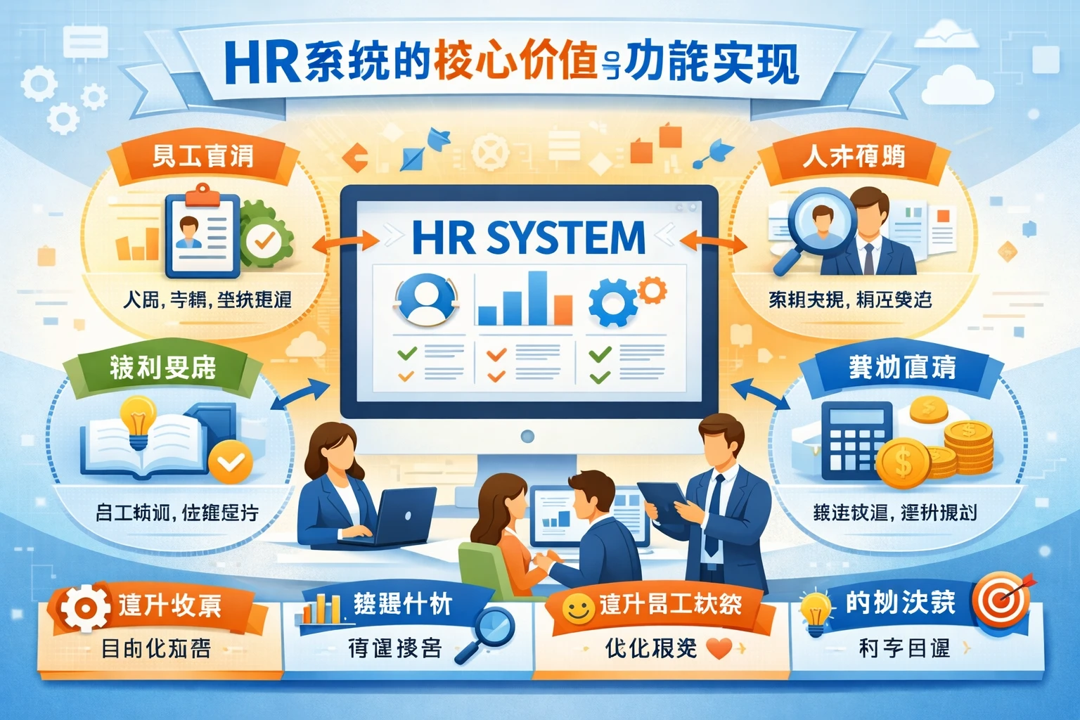 HR系统的核心价值与功能实现