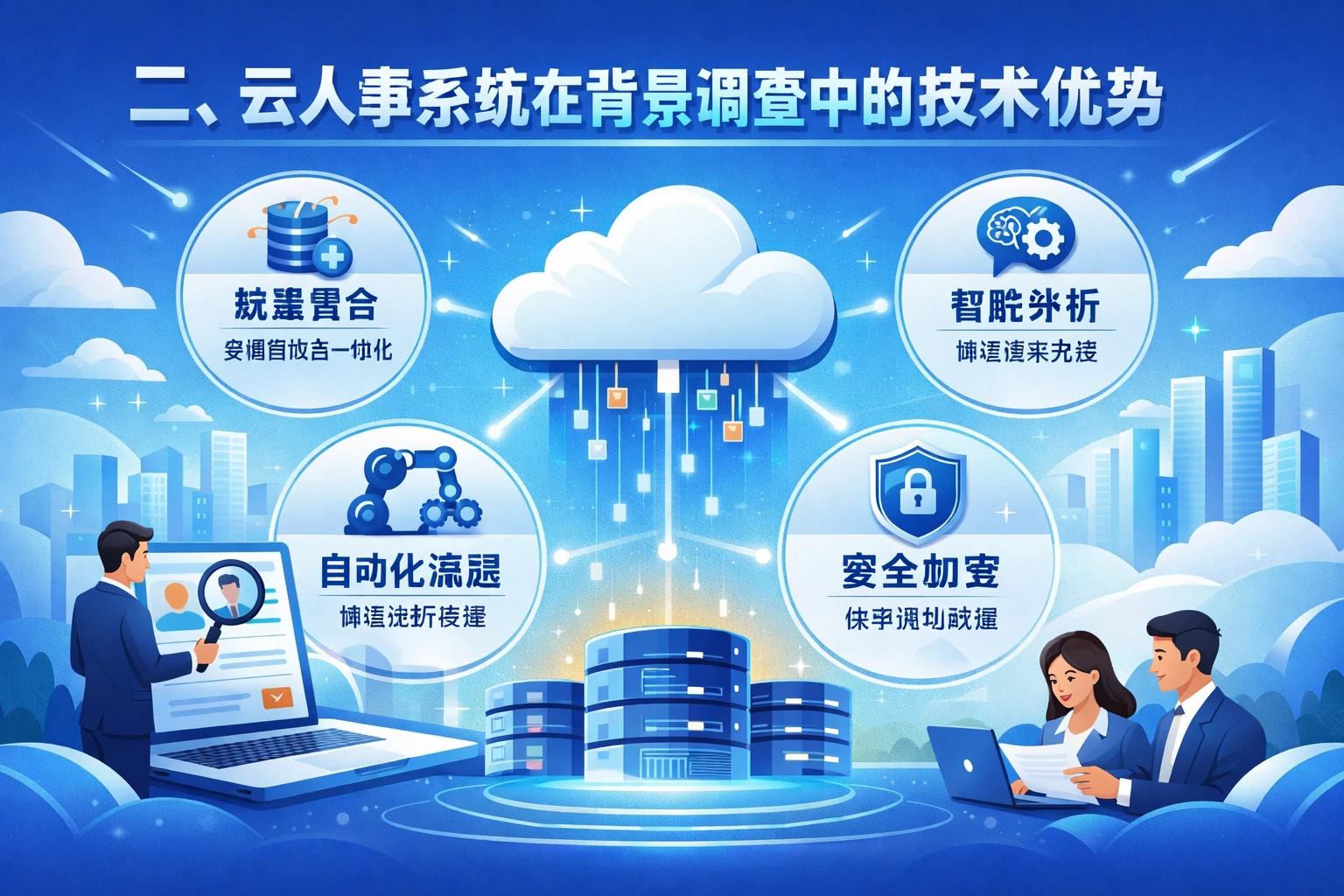 二、云人事系统在背景调查中的技术优势