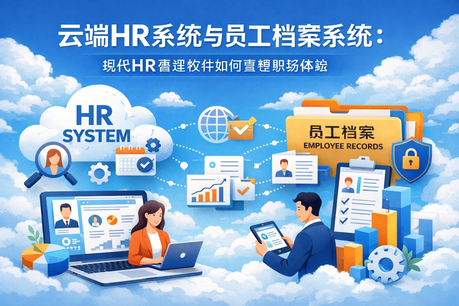 云端HR系统与员工档案系统：现代HR管理软件如何重塑职场体验