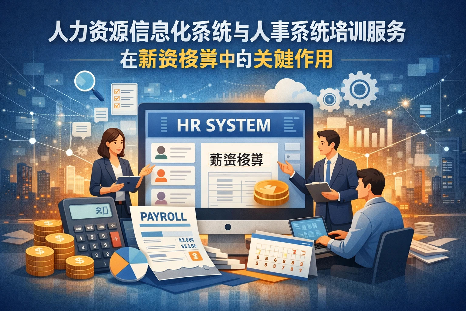 人力资源信息化系统与人事系统培训服务在薪资核算中的关键作用