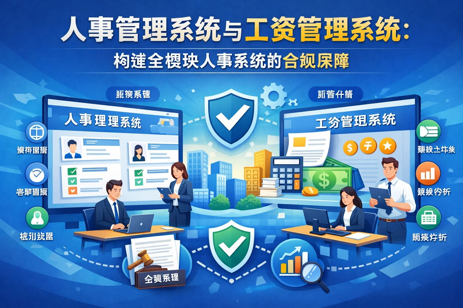 人事管理系统与工资管理系统：构建全模块人事系统的合规保障