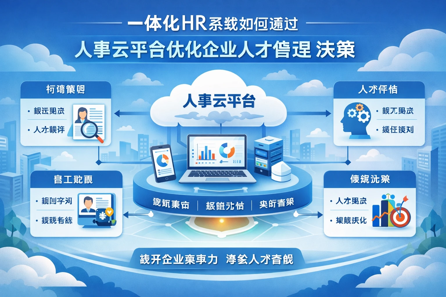 一体化HR系统如何通过人事云平台优化企业人才管理决策