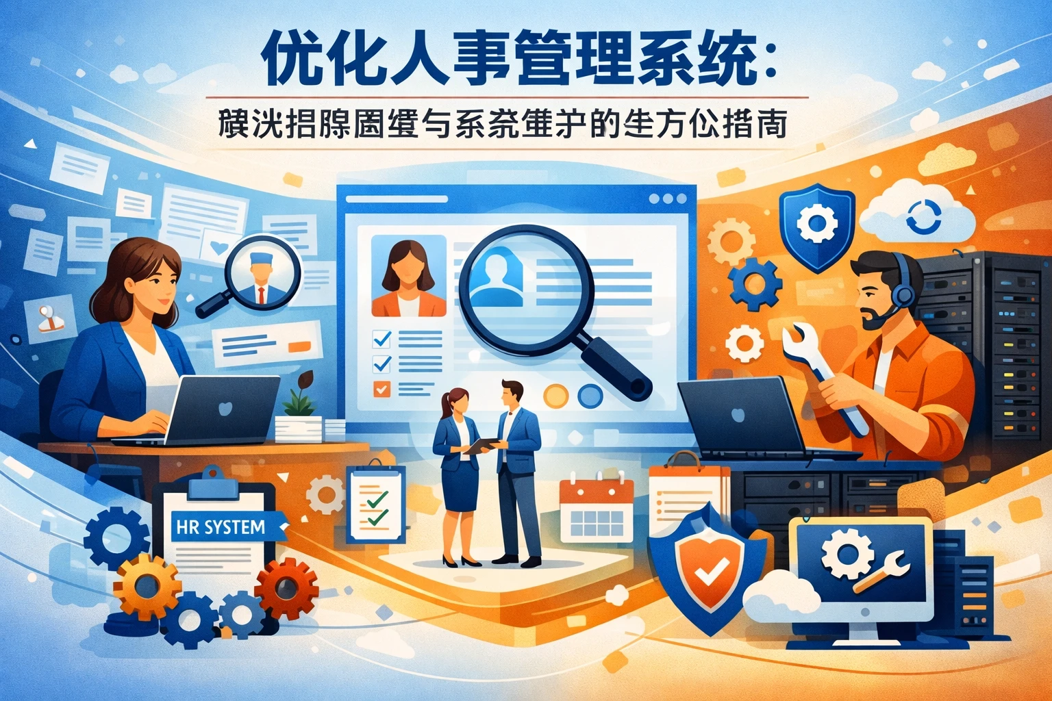 优化人事管理系统：解决招聘困境与系统维护的全方位指南