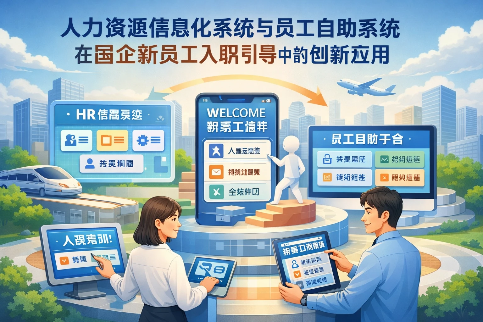 人力资源信息化系统与员工自助系统在国企新员工入职引导中的创新应用