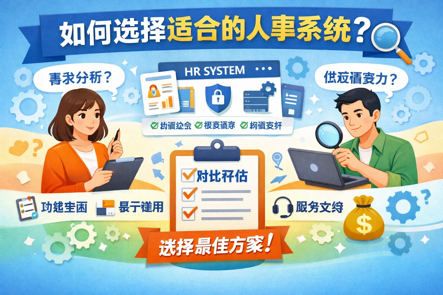 如何选择适合的人事系统