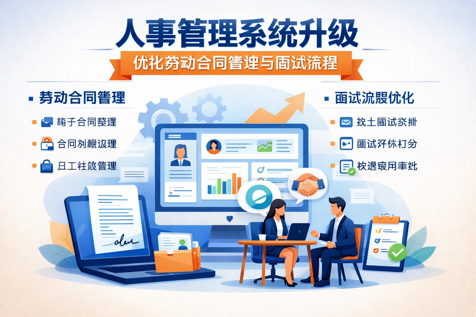 人事管理系统升级如何优化劳动合同管理与面试流程