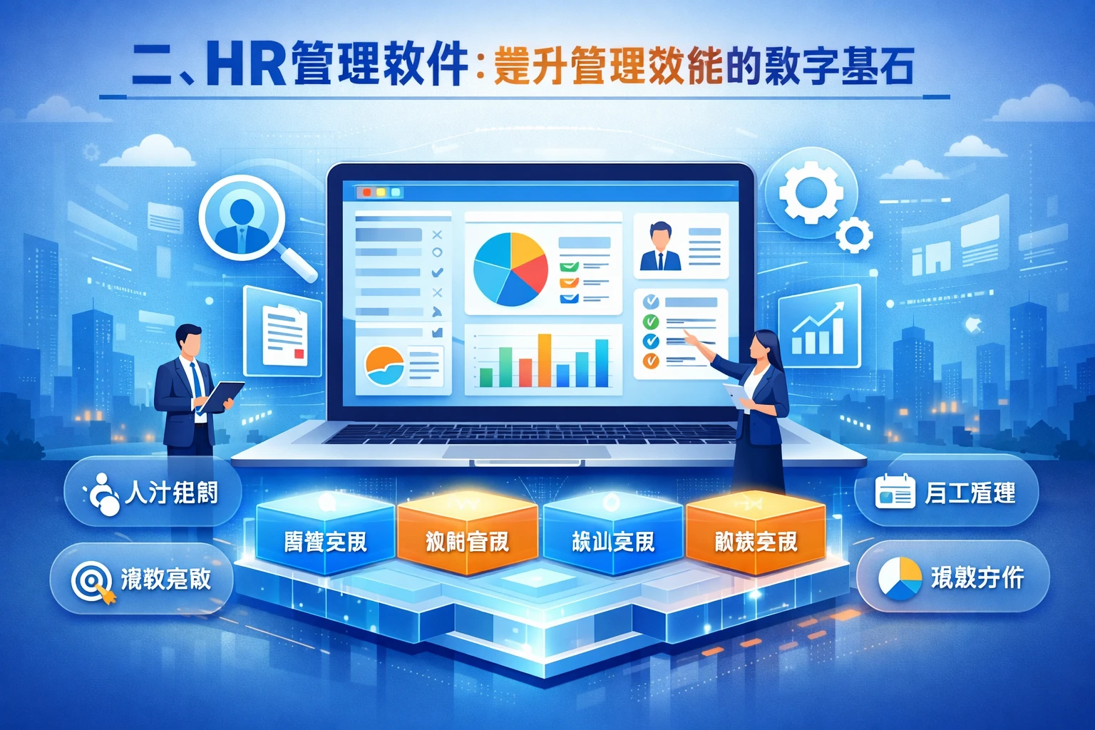 二、HR管理软件:提升管理效能的数字基石