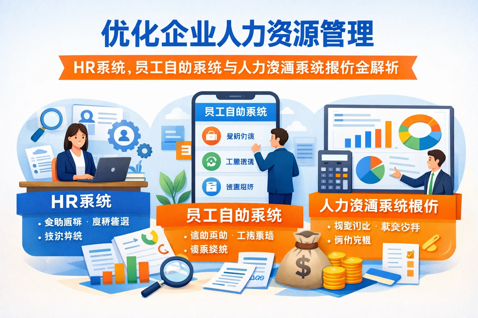 优化企业人力资源管理：HR系统、员工自助系统与人力资源系统报价全解析