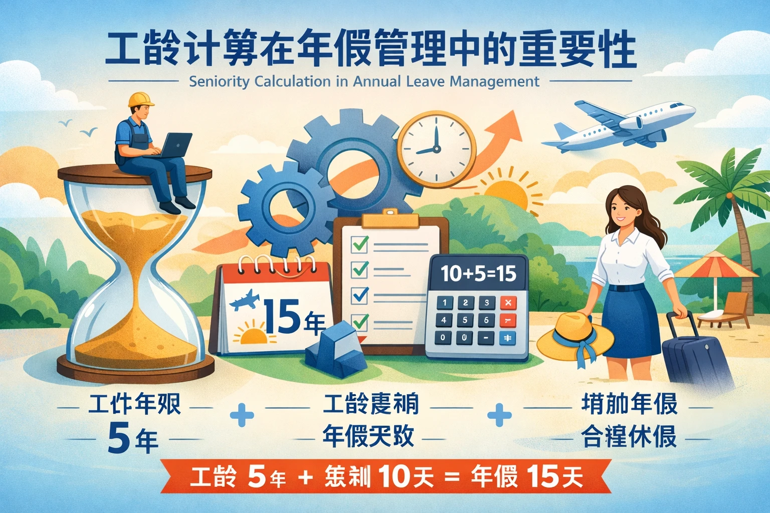 工龄计算在年假管理中的重要性