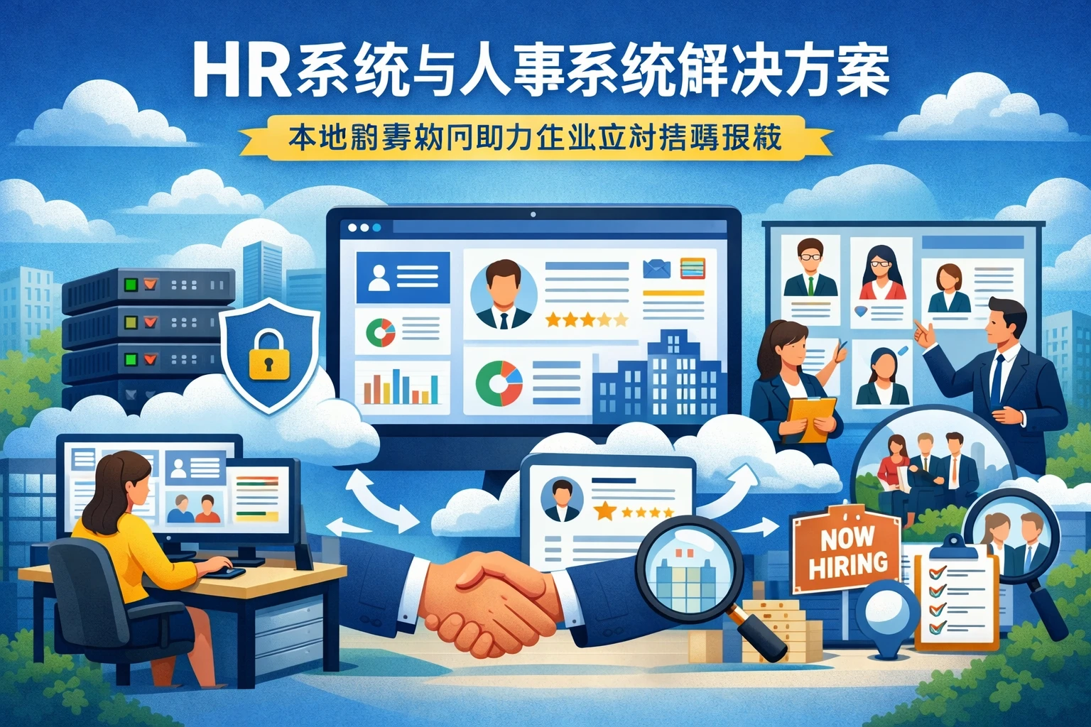 HR系统与人事系统解决方案：本地部署如何助力企业应对招聘困境