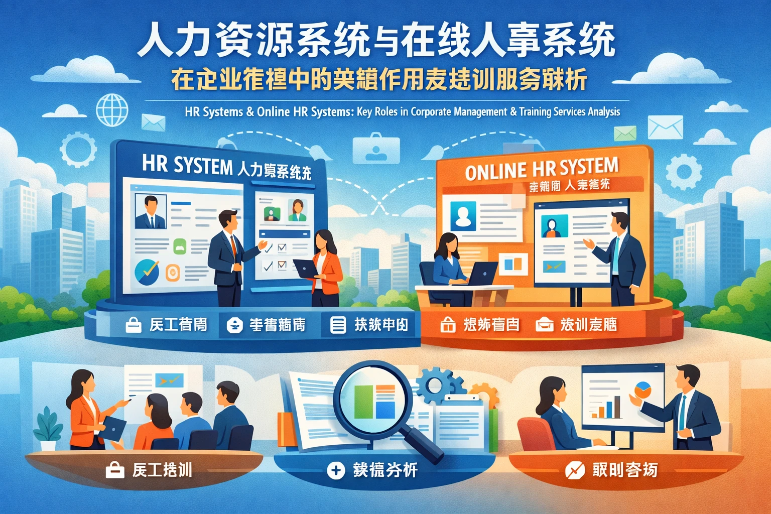 人力资源系统与在线人事系统在企业管理中的关键作用及培训服务解析