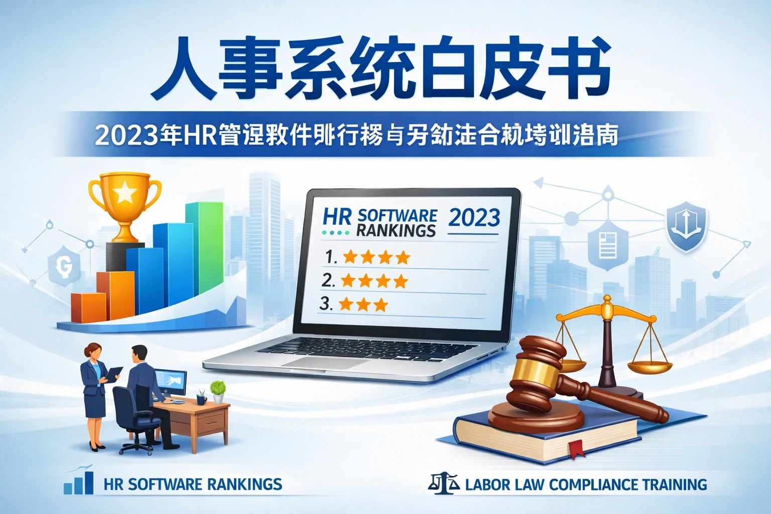 人事系统白皮书：2023年HR管理软件排行榜与劳动法合规培训指南