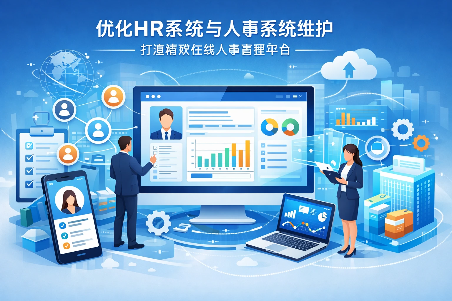 优化HR系统与人事系统维护:打造高效在线人事管理平台