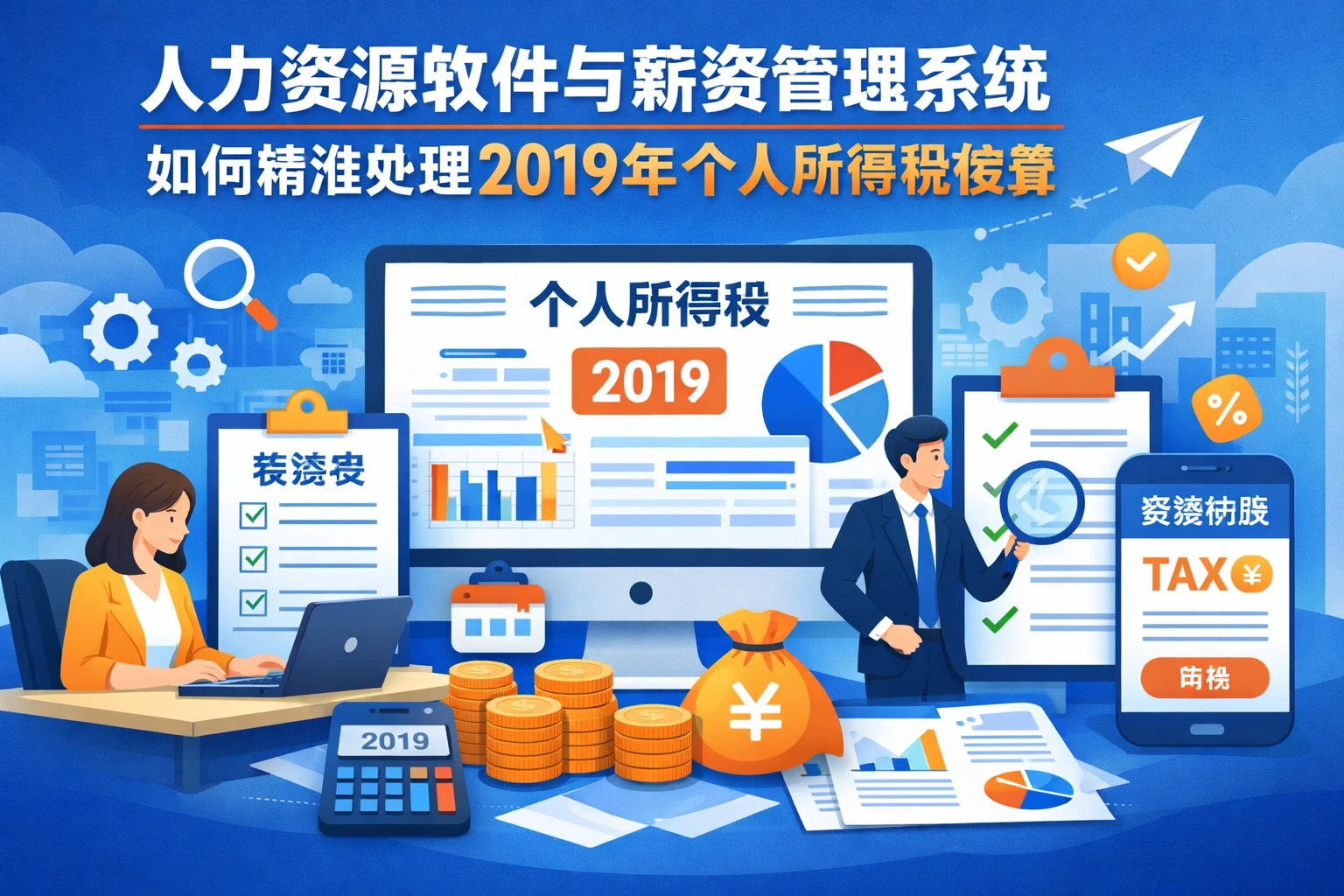人力资源软件与薪资管理系统如何精准处理2019年个人所得税核算