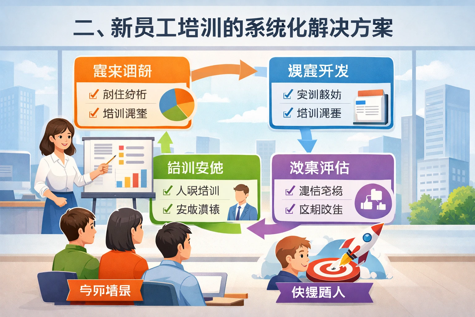 二、新员工培训的系统化解决方案
