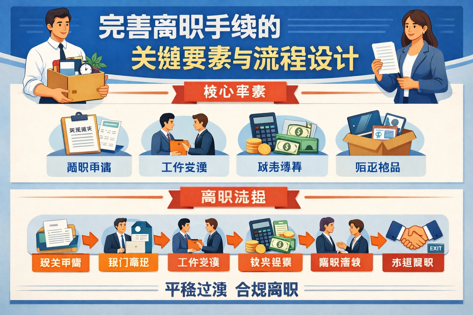完善离职手续的关键要素与流程设计