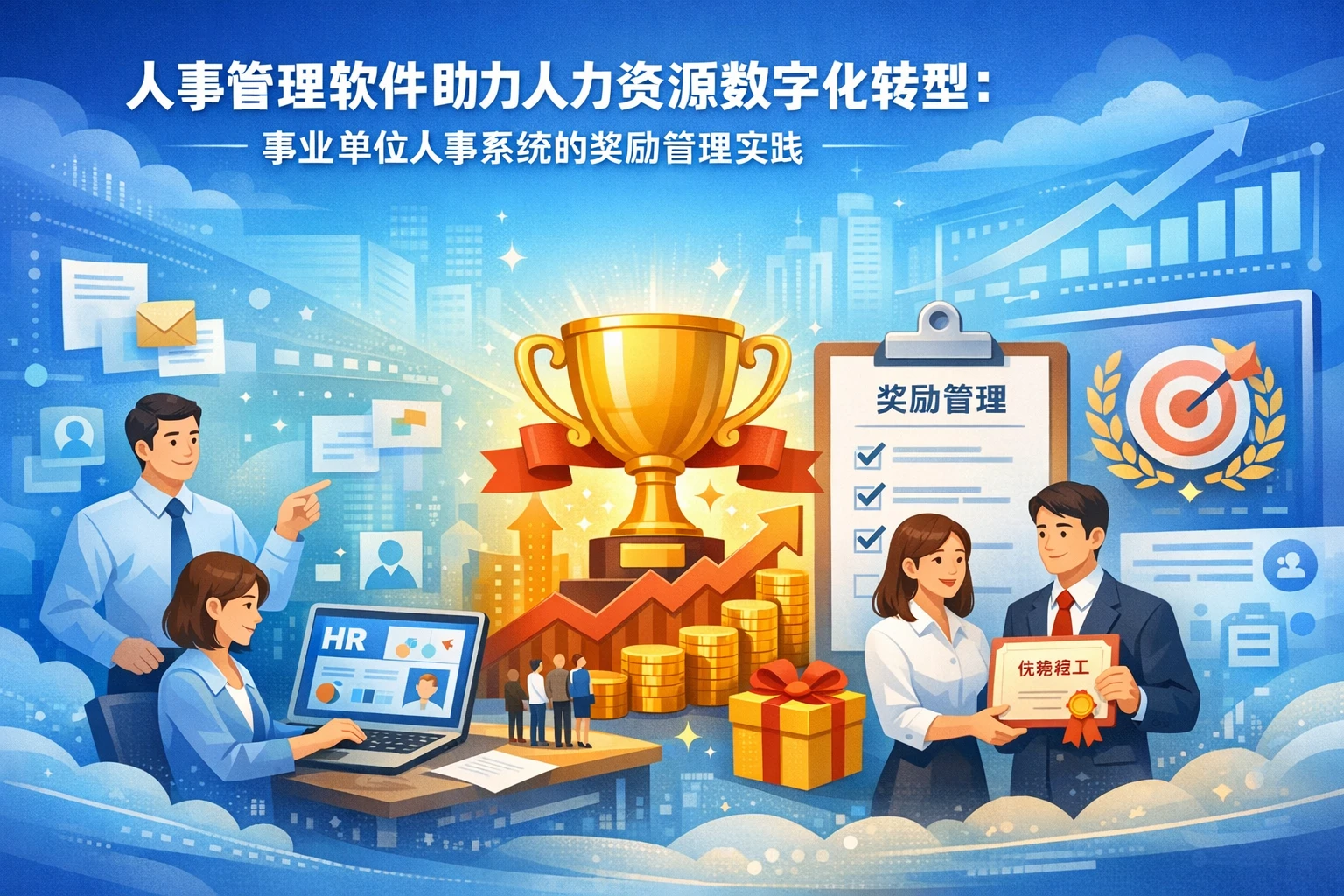 人事管理软件助力人力资源数字化转型：事业单位人事系统的奖励管理实践