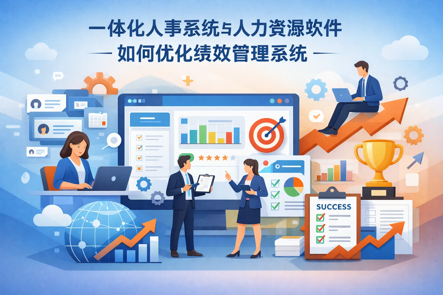 一体化人事系统与人力资源软件如何优化绩效管理系统