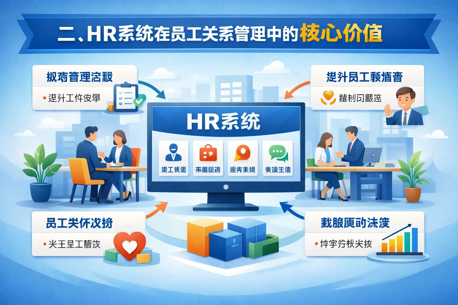 二、HR系统在员工关系管理中的核心价值