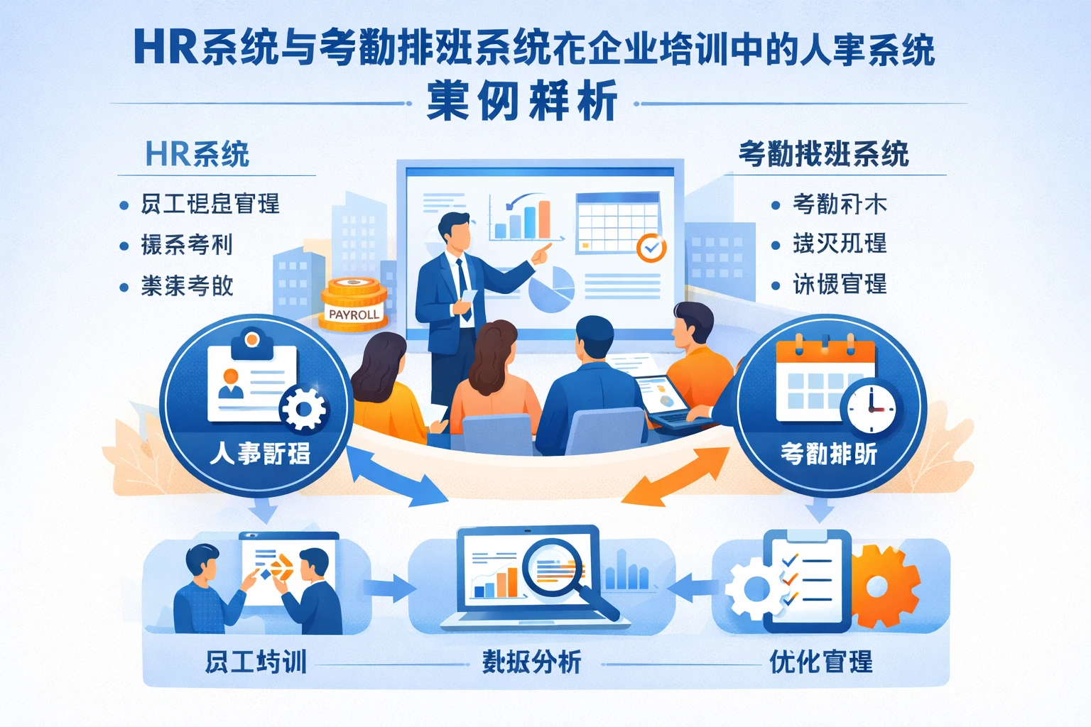 HR系统与考勤排班系统在企业培训中的人事系统案例解析