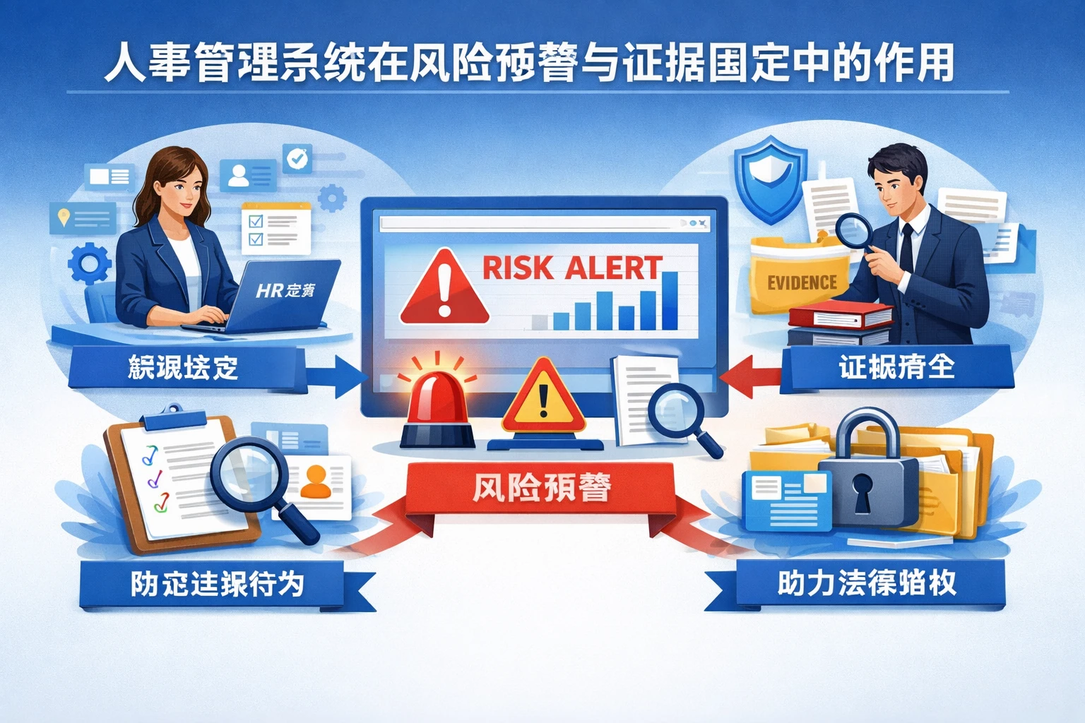 人事管理系统在风险预警与证据固定中的作用