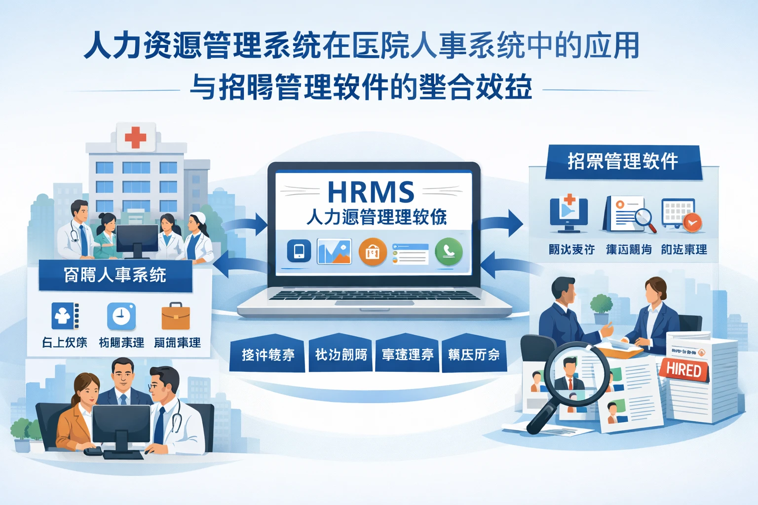 人力资源管理系统在医院人事系统中的应用与招聘管理软件的整合效益