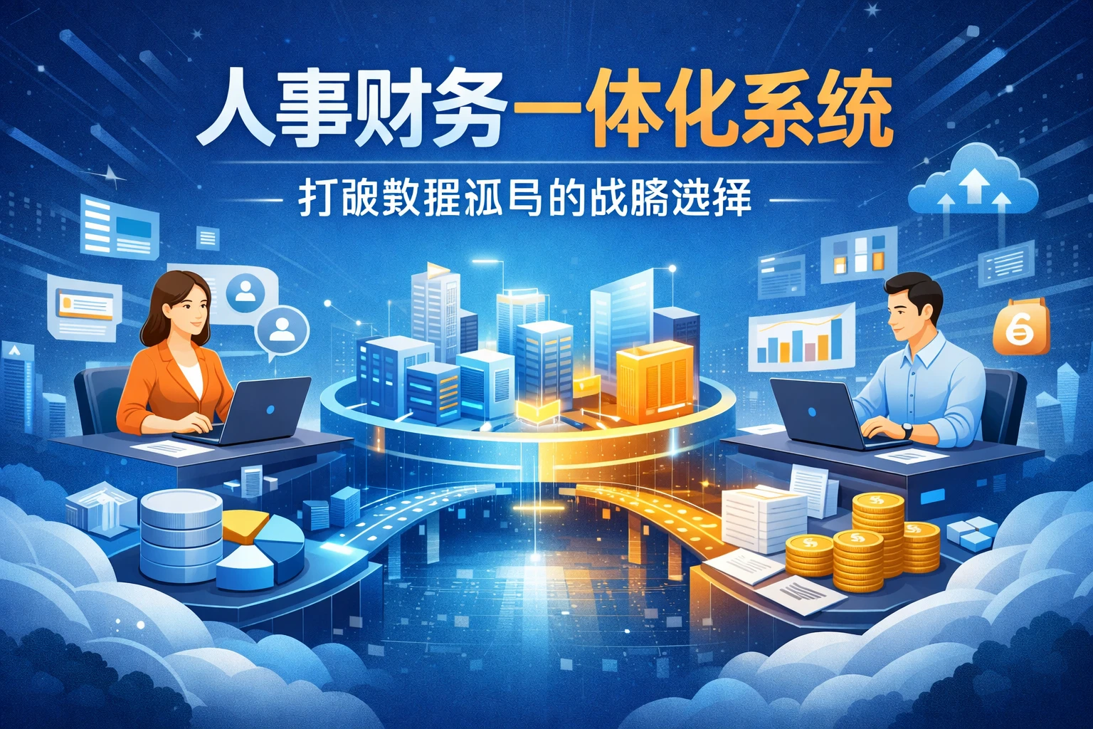 人事财务一体化系统：打破数据孤岛的战略选择