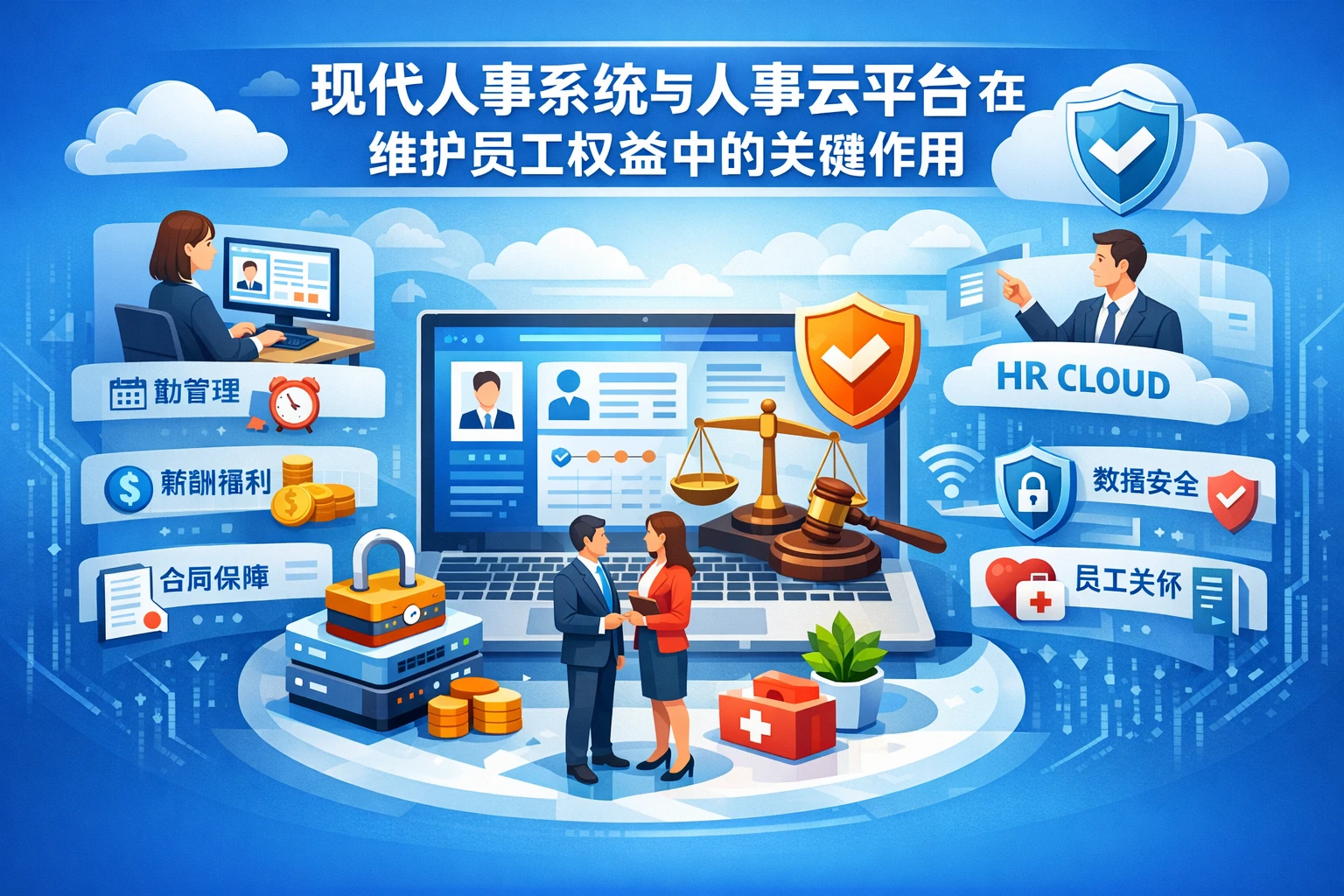 现代人事系统与人事云平台在维护员工权益中的关键作用