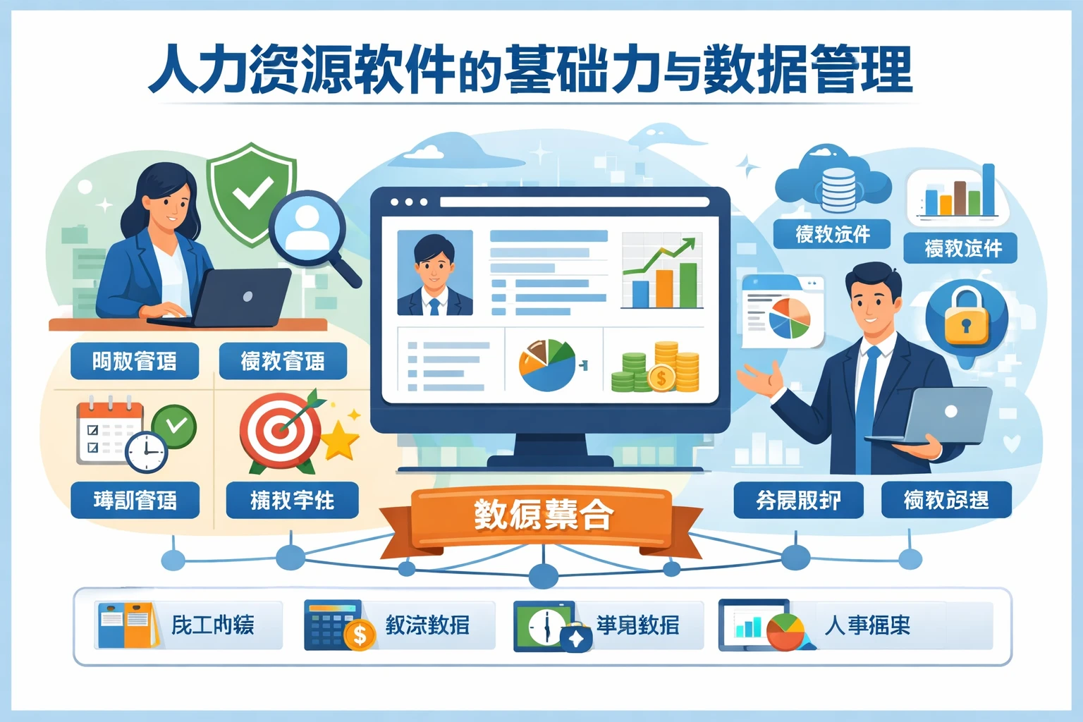 人力资源软件的基础能力与数据管理