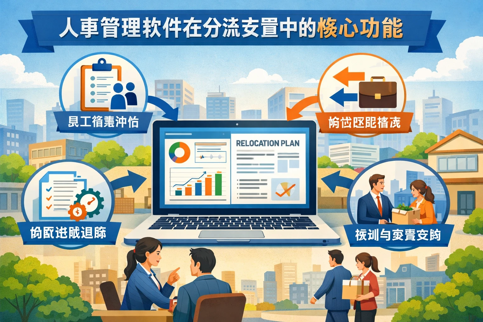 人事管理软件在分流安置中的核心功能
