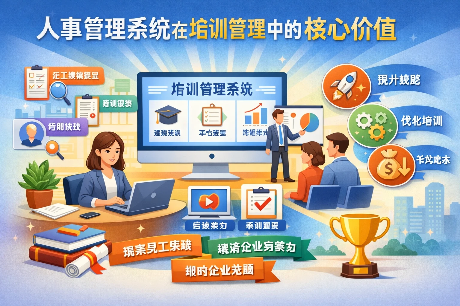 人事管理系统在培训管理中的核心价值