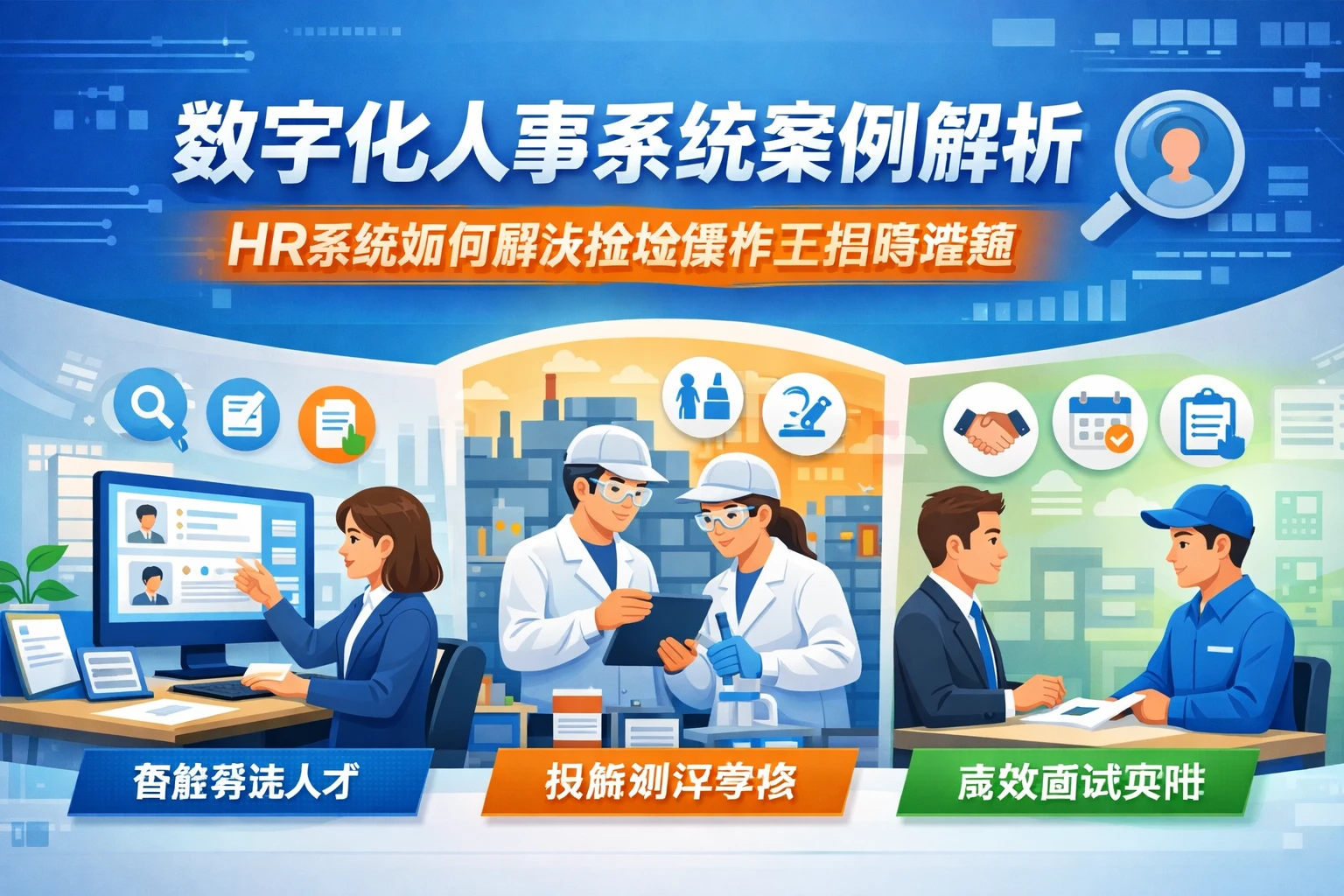 数字化人事系统案例解析：HR系统如何解决检验操作工招聘难题