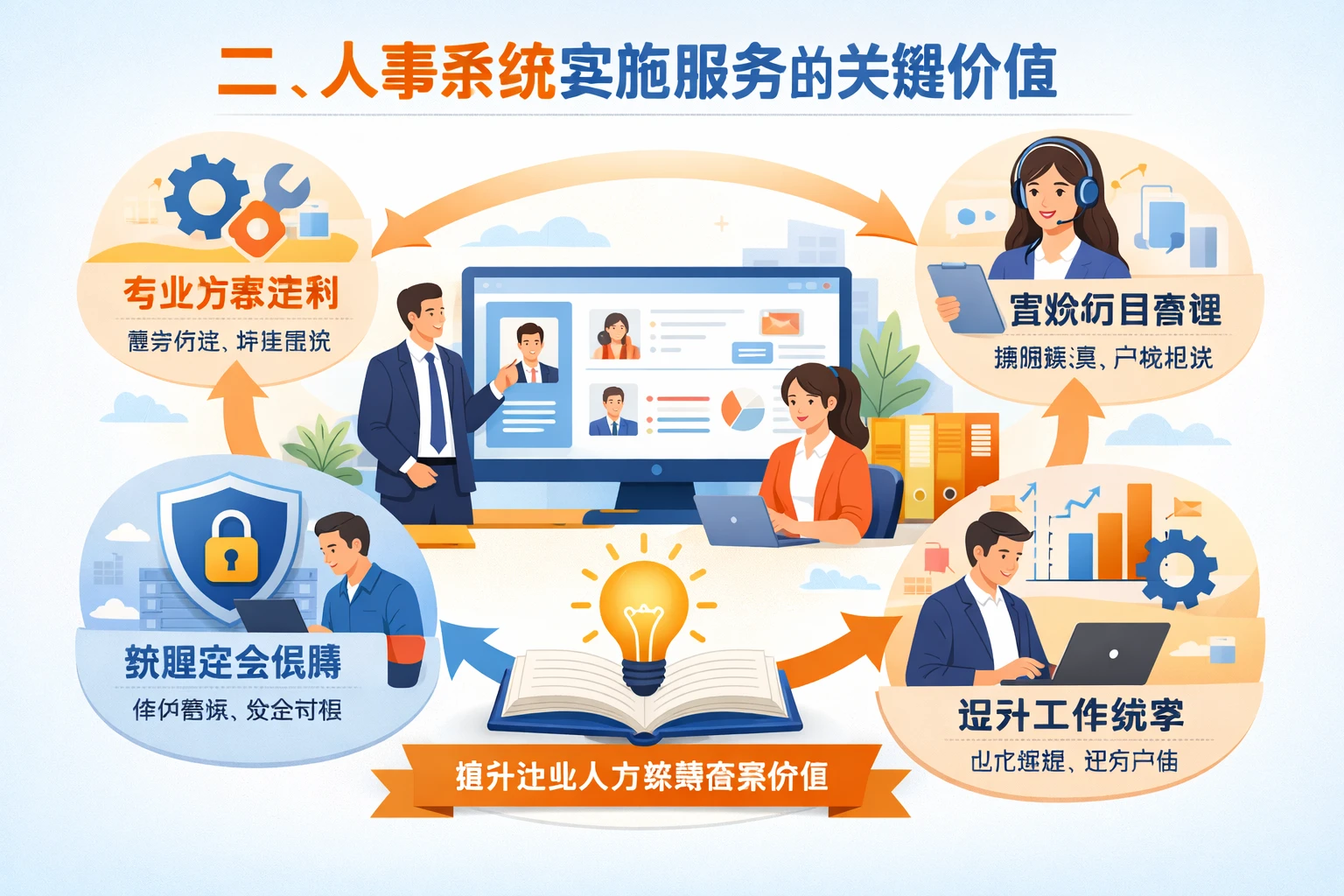二、人事系统实施服务的关键价值